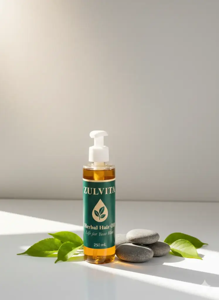 [ZHO250] Zultiva Herbal Hair Oil - Anti Hair Fall & Fast Hair Growth Oil (250ml)